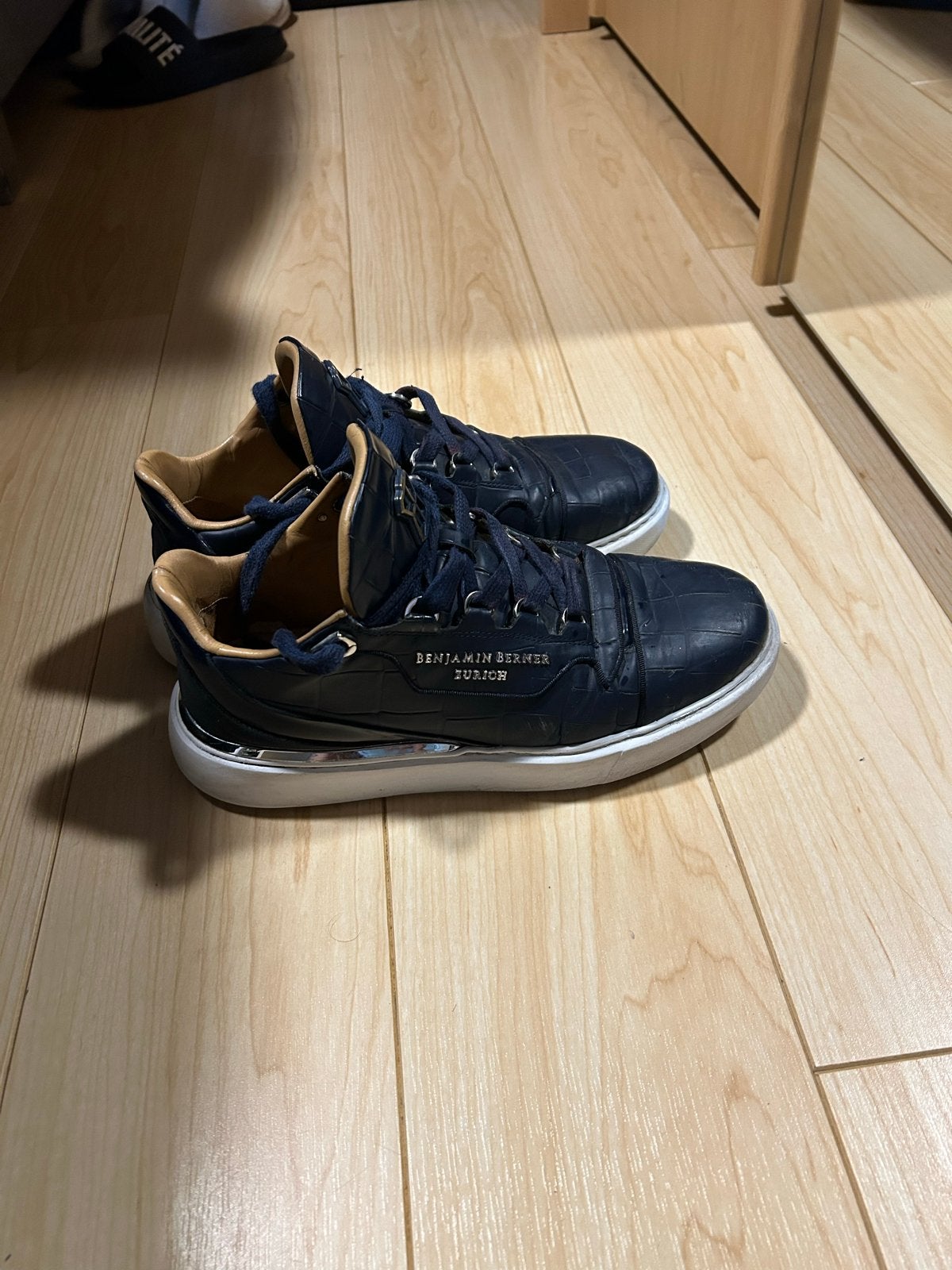 Benjamin Berner Zurich sneakers - Maat 42, Blauw, Ophalen of Verzenden, Sneakers of Gympen, Gedragen