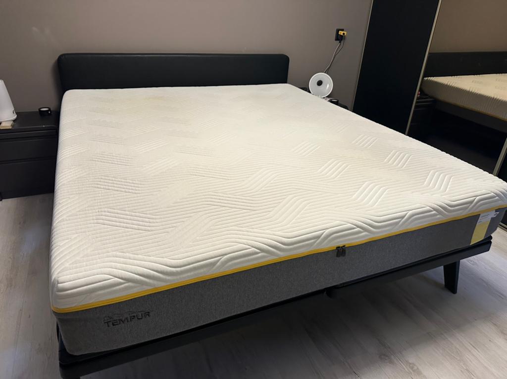 Tempur topmodel sensation elite tweepersoons matras 180x210, Ophalen, 210 cm, Tweepersoons, Zo goed als nieuw