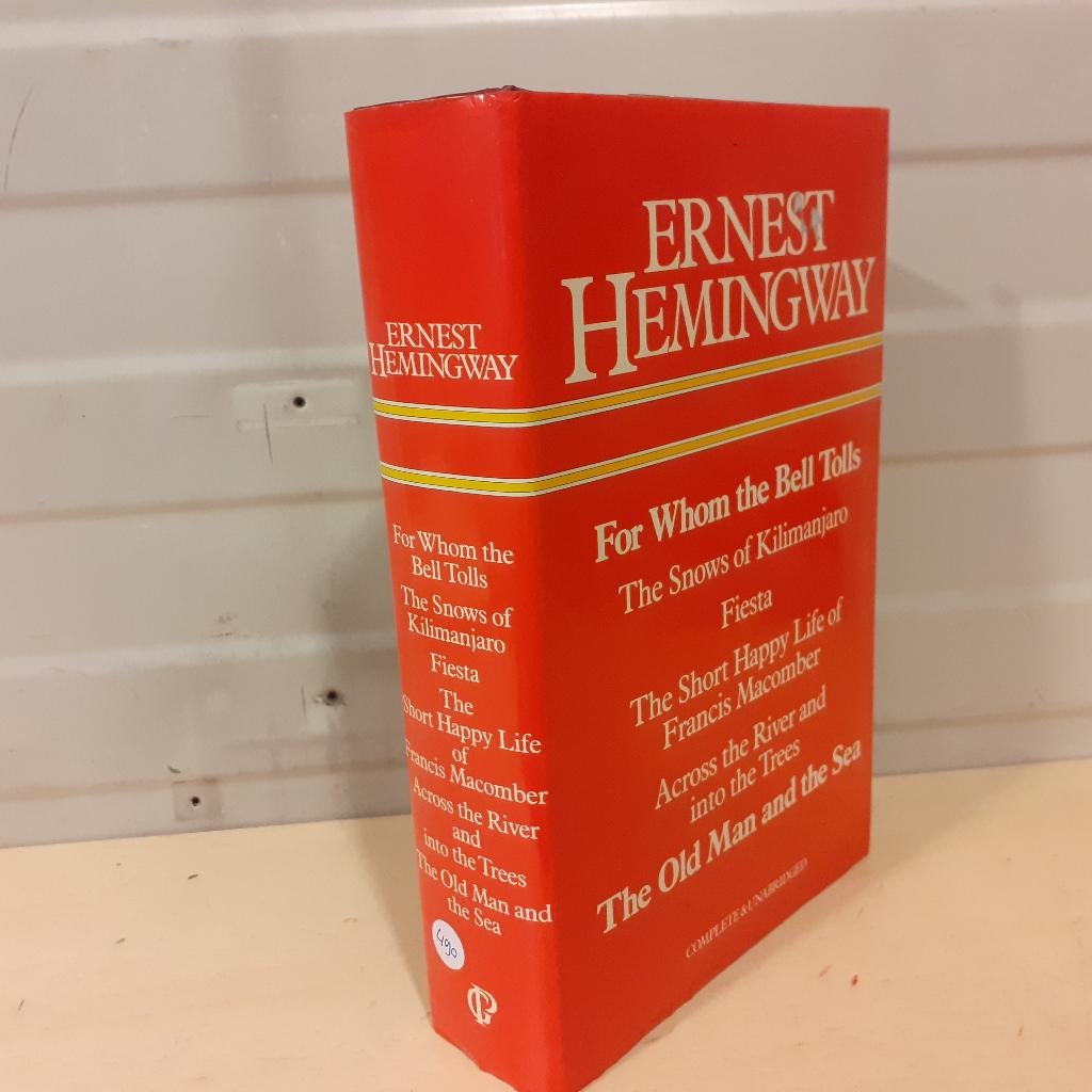 Nr. 490 Ernest Hemingway. For whom the bell tolls / the sno, Boeken, Ophalen of Verzenden, Gelezen, Ernest Hemingway