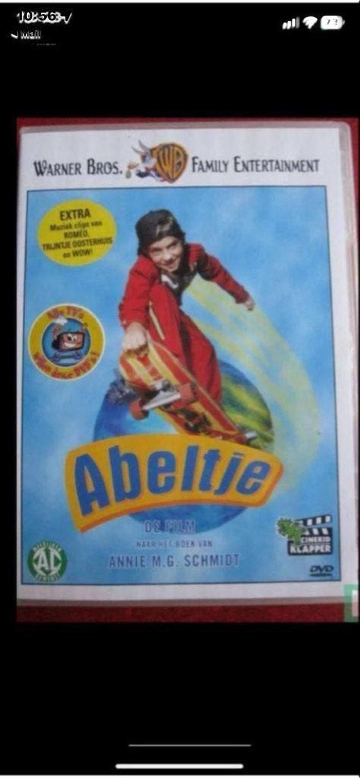 Abeltje - De Film (DVD) - Familieavontuur, Gebruikt, Alle leeftijden, Nederlands, Familie