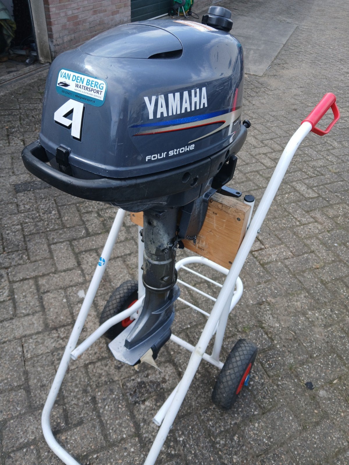 Yamaha 4pk 4 takt 2007, Ophalen, Gebruikt, Tot 10 pk, Staal