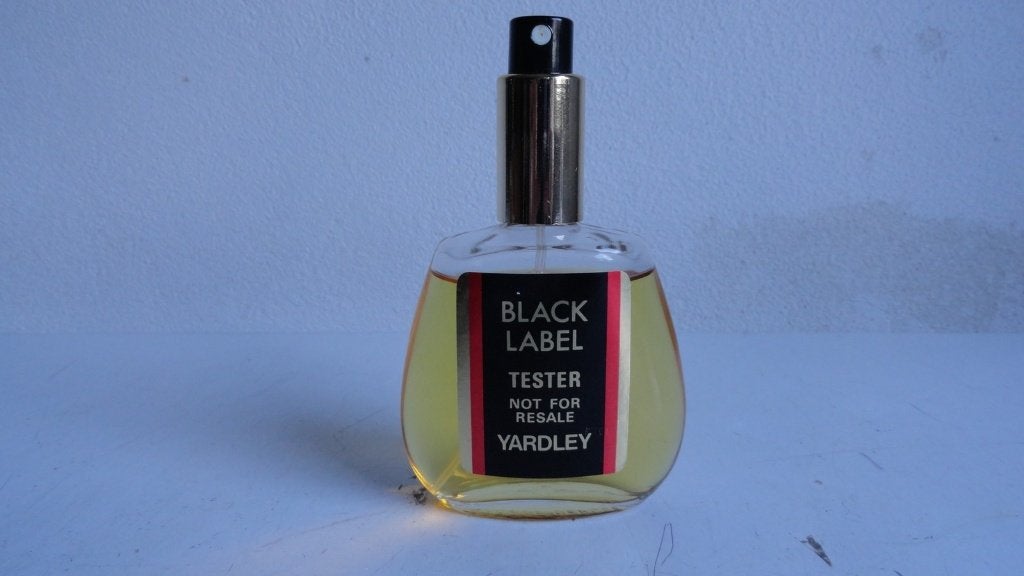 Black Label Yardley cologne 100 ml, zeldzaam, 1970 editie, Ophalen of Verzenden, Gebruikt