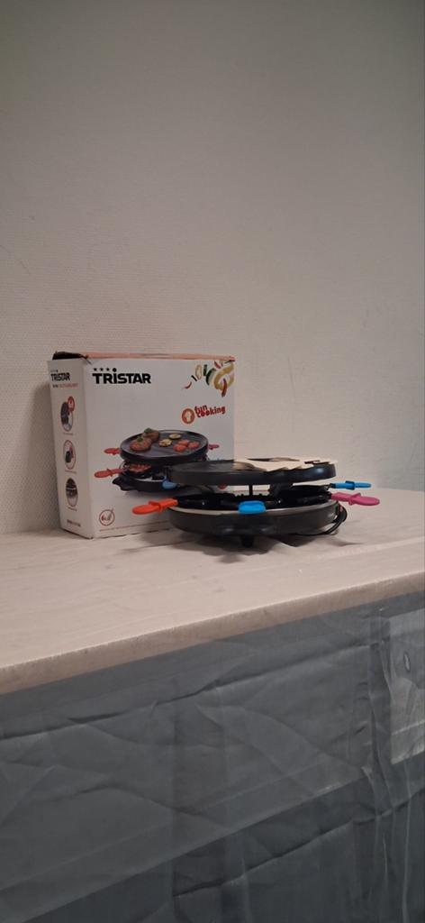 Tristar Raclette Grill - Compact en fijn, Witgoed en Apparatuur, Ophalen of Verzenden, Zo goed als nieuw