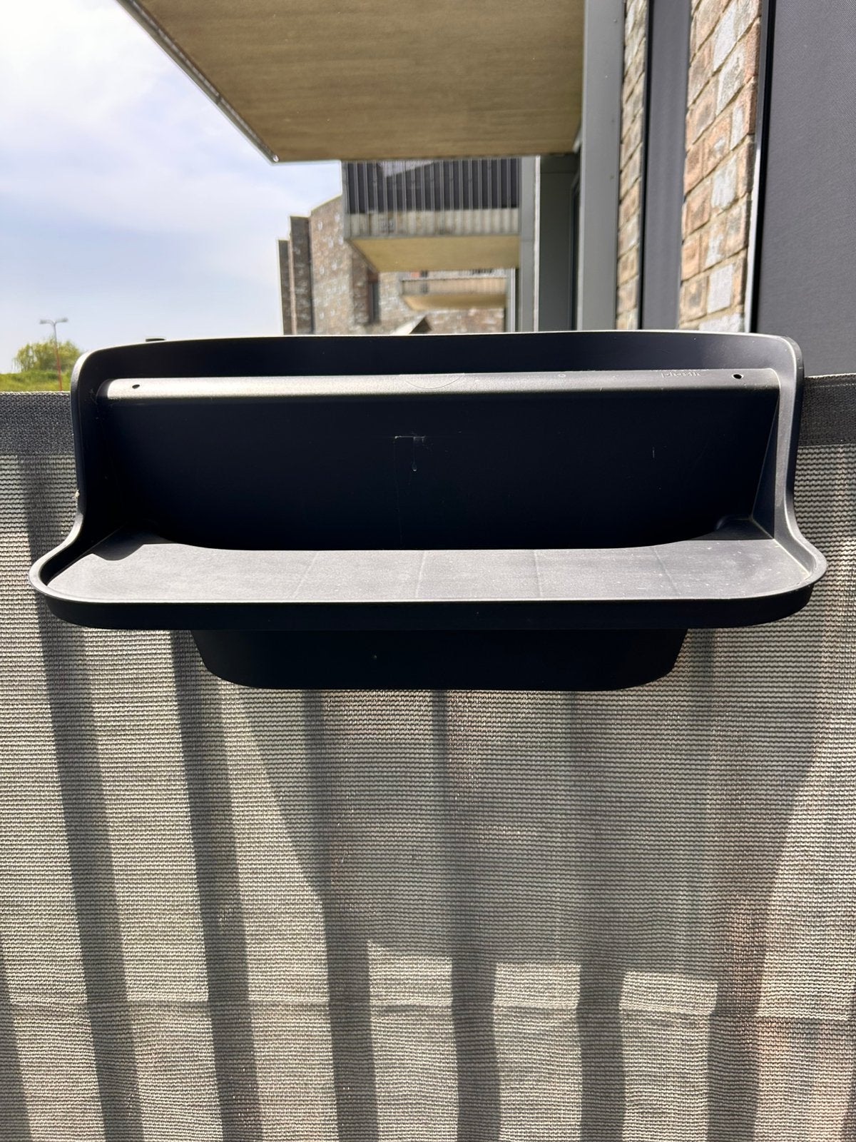 Plantenbak met tafel voor op balkon, Ophalen, Kunststof, Minder dan 30 cm, Balkon