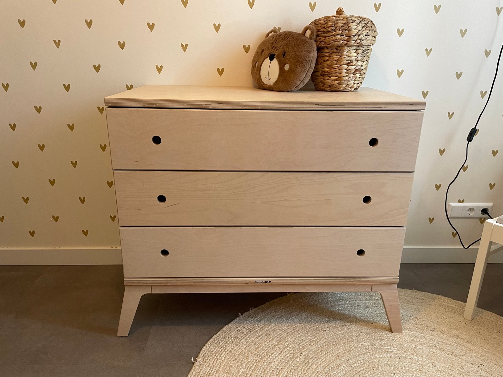 Kidsmill Liv Commode - Zo goed als nieuw met soft close, Ophalen, 50 tot 70 cm, 100 cm of meer, Zo goed als nieuw