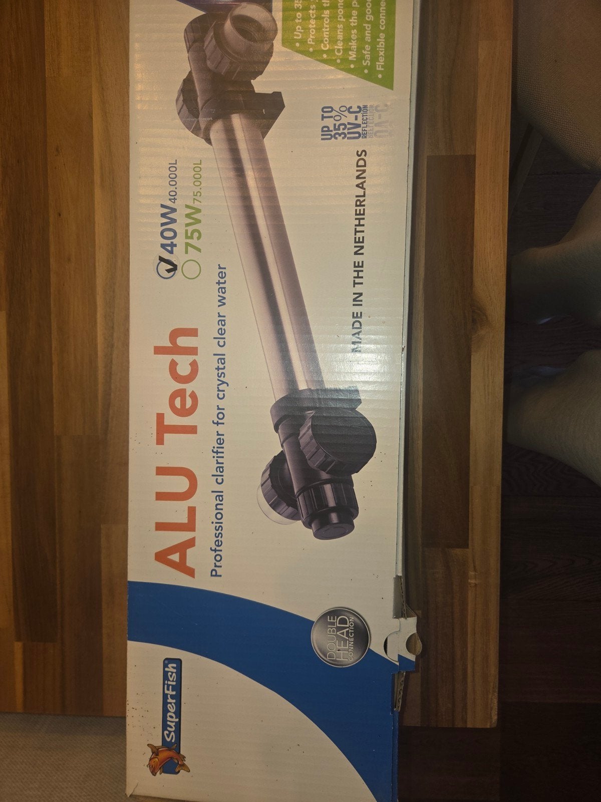 Superfish Alu Tech UV vijverlamp NIEUW!!, Ophalen of Verzenden, Nieuw