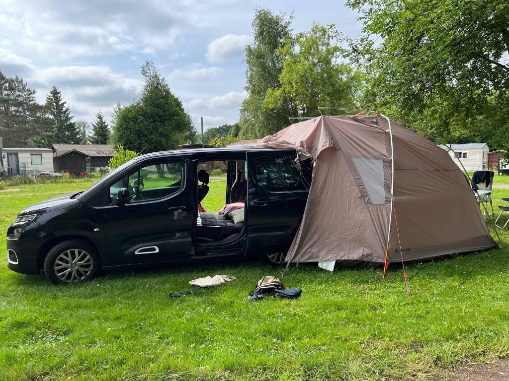 (mini) camper Citroen Berlingo 2019 en 5 persoons auto, Caravans en Kamperen, Campers, Overige merken, Tot en met 2, Handgeschakeld