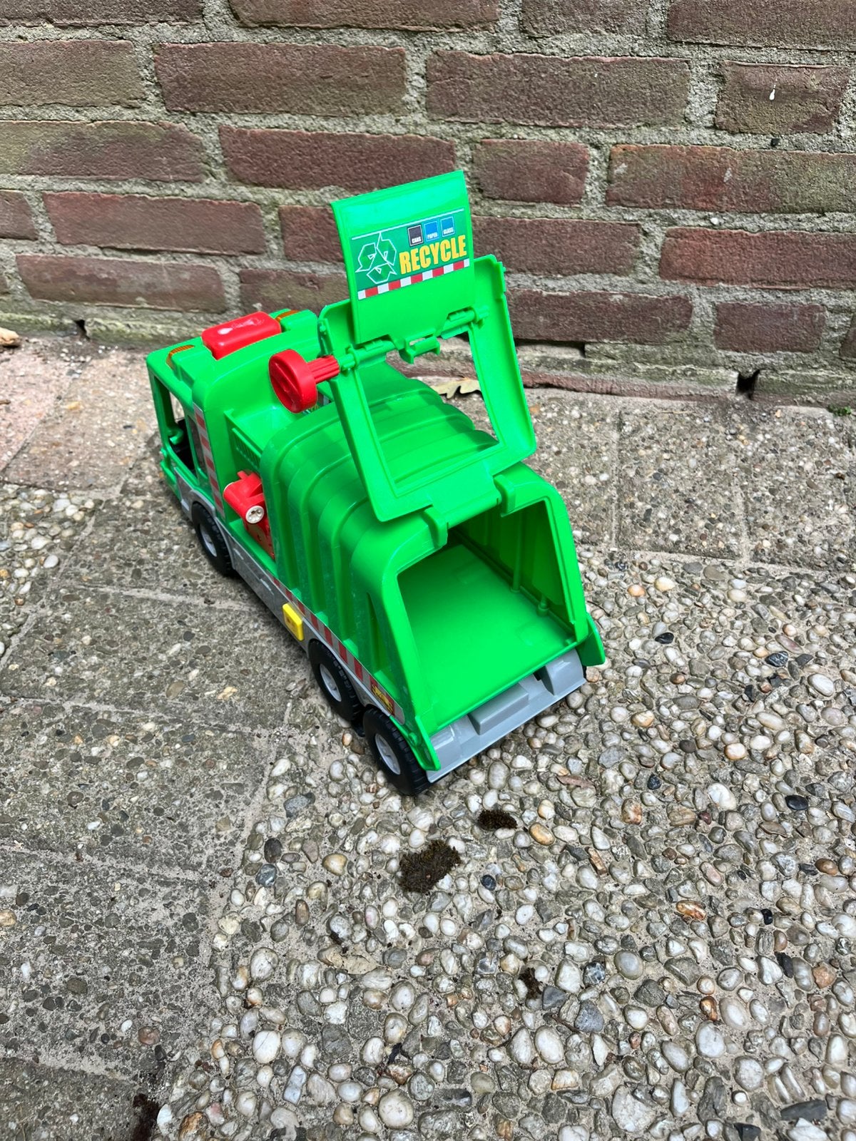 Vuilniswagen, Ophalen, Gebruikt