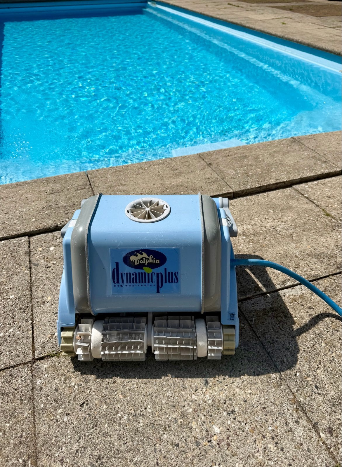 Dolphin Dynamic Plus zwembadrobot met zakken, Ophalen, Gebruikt, Minder dan 80 cm, Overige typen