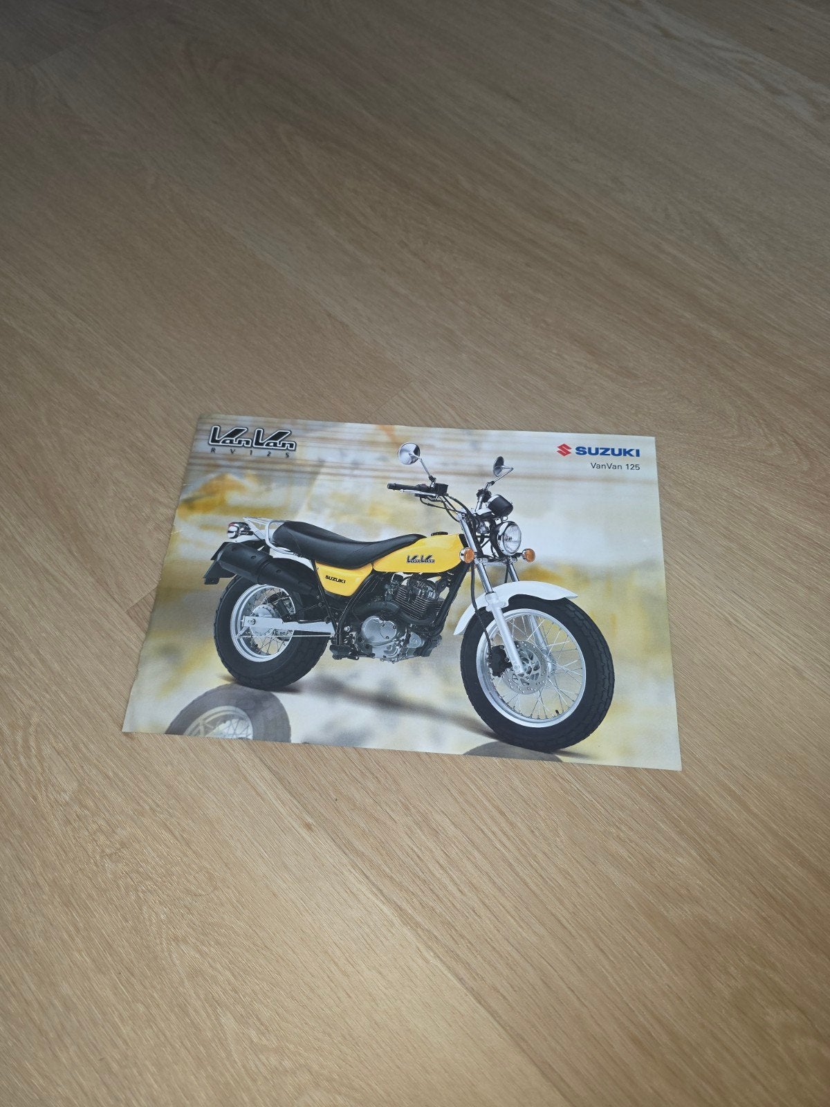 suzuki vanvan 125 folder, Ophalen of Verzenden, Motoren