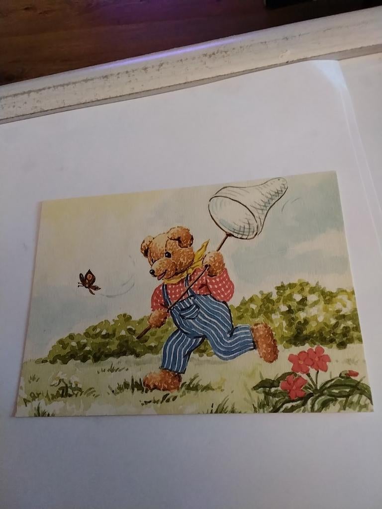 ANNA RIJKAART.   BEER WIL VLINDER VANGEN MET NET, Ophalen of Verzenden