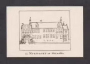 Leek Nienoord Midwolde Borg De Nyenoort tot Midwolde., Ophalen of Verzenden, 1960 tot 1980, Ongelopen, Groningen