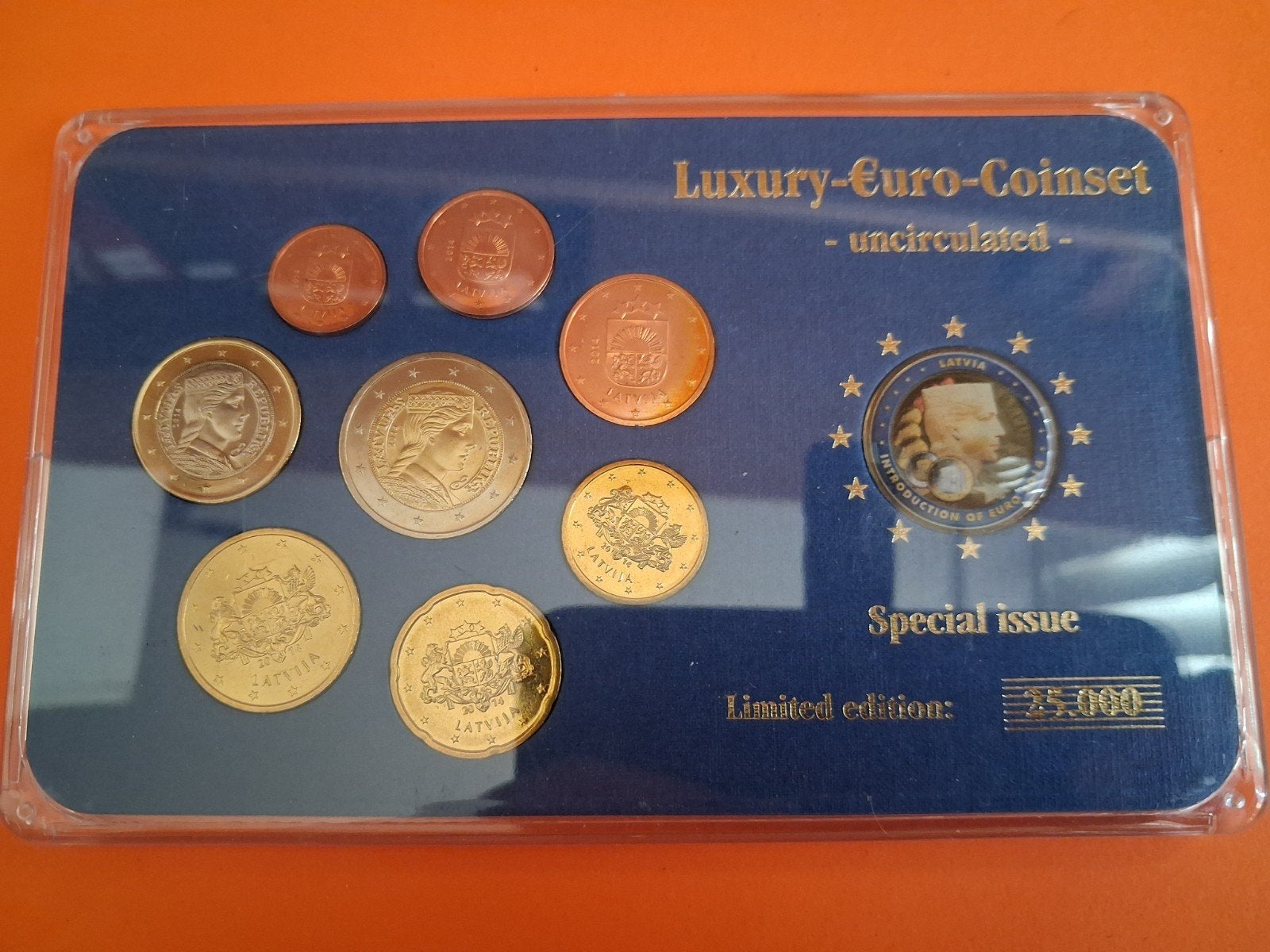 euro muntset Letland, Postzegels en Munten, Munten | Europa | Euromunten, Ophalen of Verzenden, Overige landen, Overige waardes