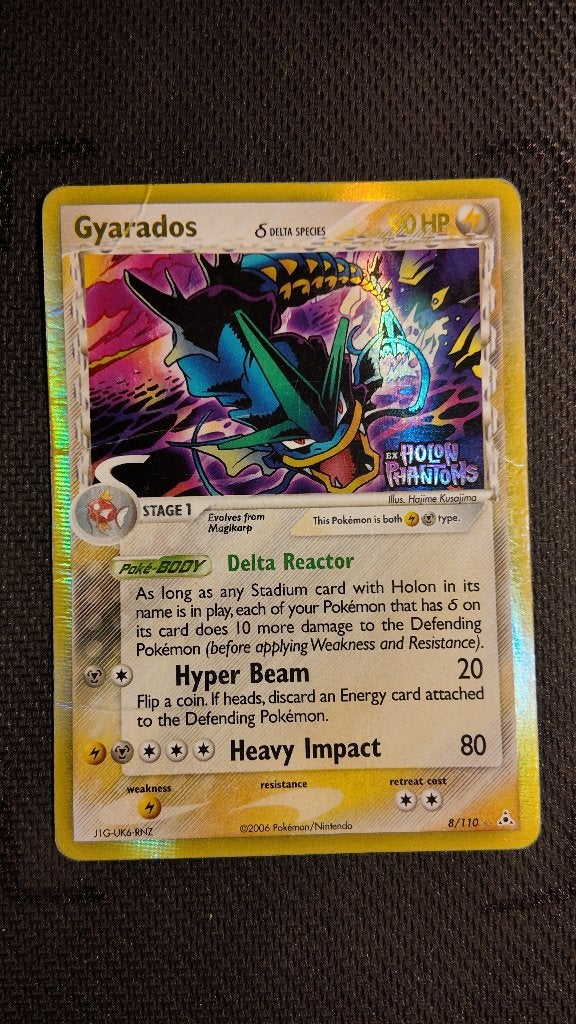 Gyarados δ 8 Holon Phantoms | Pokemon kaart, Ophalen, Zo goed als nieuw, Losse kaart, Foil