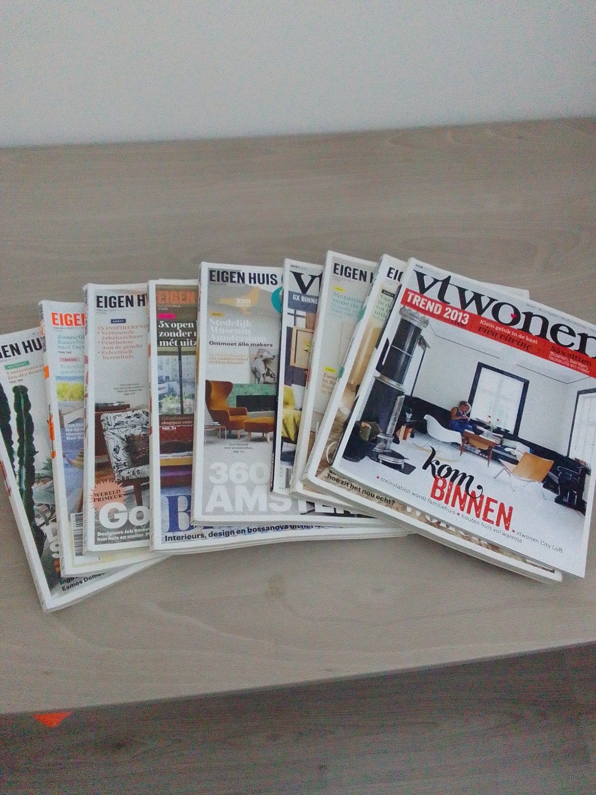 Vtwonen en Eigen Huis magazines - Interieur inspiratie, Boeken, Ophalen of Verzenden, Gelezen, Overige typen