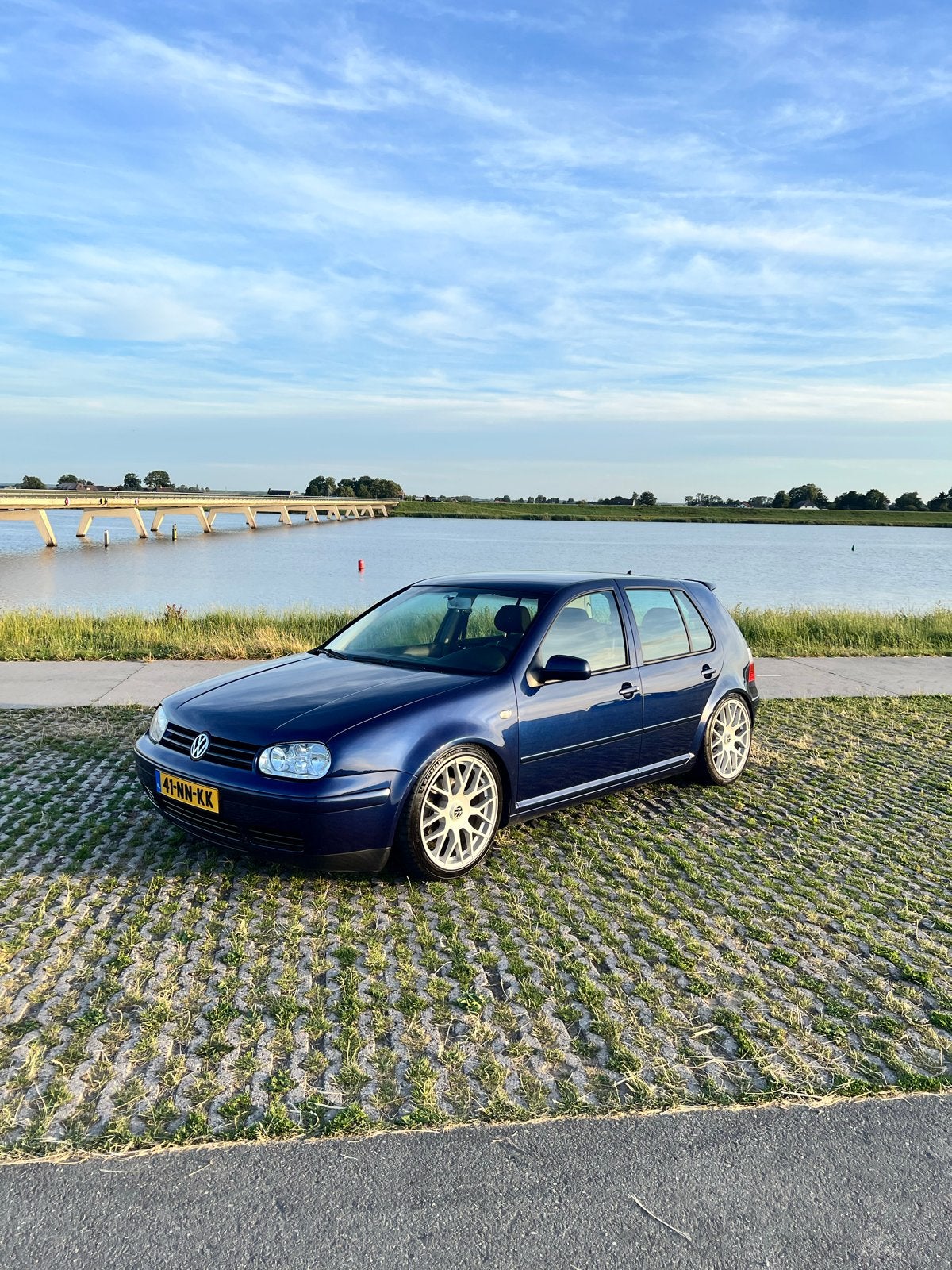 Volkswagen Golf 1.6 81KW FSI 5D 2004 Blauw, Auto's, Volkswagen, Particulier, Golf, Benzine, B, Hatchback, Handgeschakeld, Origineel Nederlands