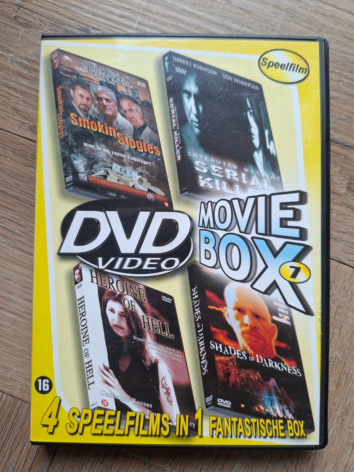 DVD Movie Box 7: 4 Speelfilms in 1 Fantastische Box, Engels, Vanaf 16 jaar, Nederlands, Ophalen of Verzenden