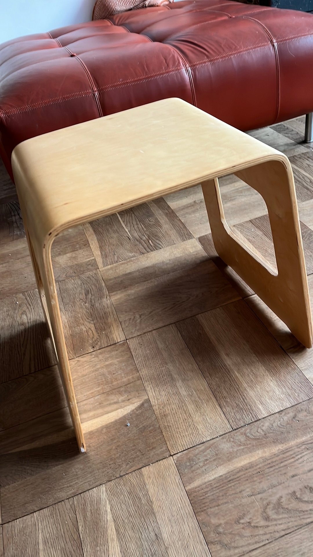 Vintage IKEA Kruk Benjamin, Ophalen, Minder dan 55 cm, Gebruikt, Vierkant