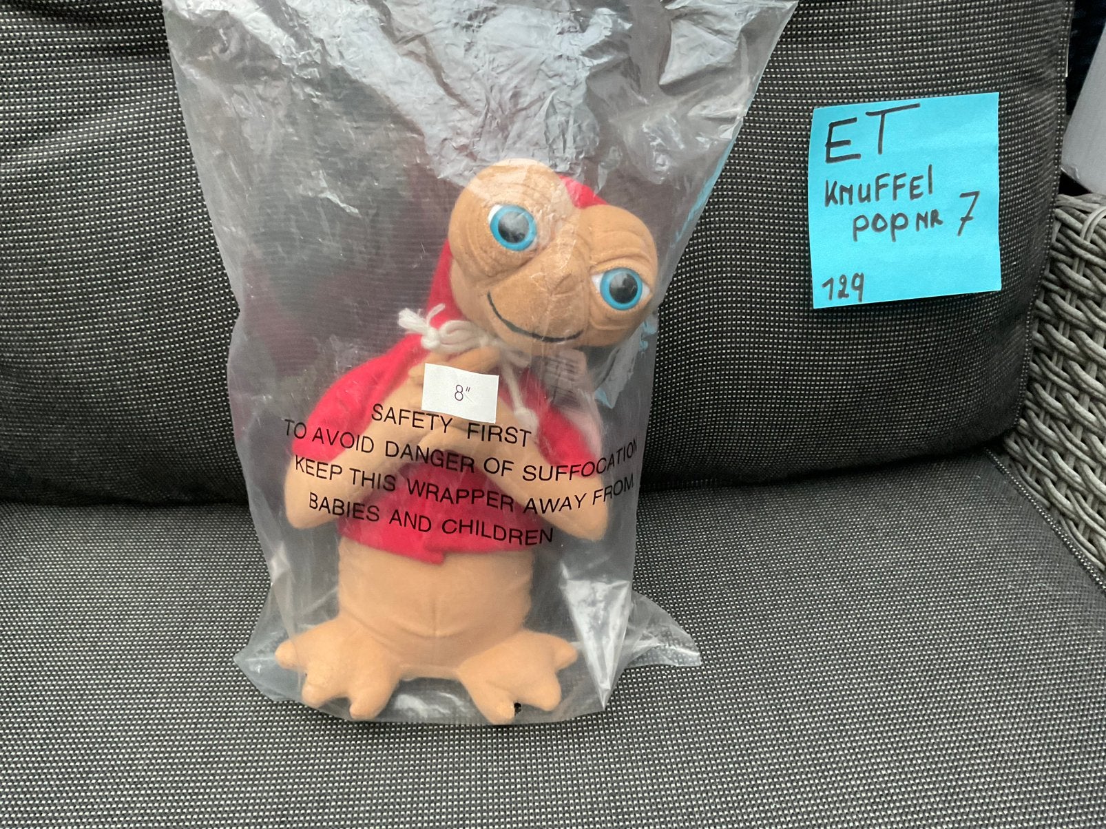 Nieuwe ET pluche pop of knuffel,geseald, nieuw in verpakking, Verzamelen, Ophalen, Nieuw, Actiefiguur of Pop