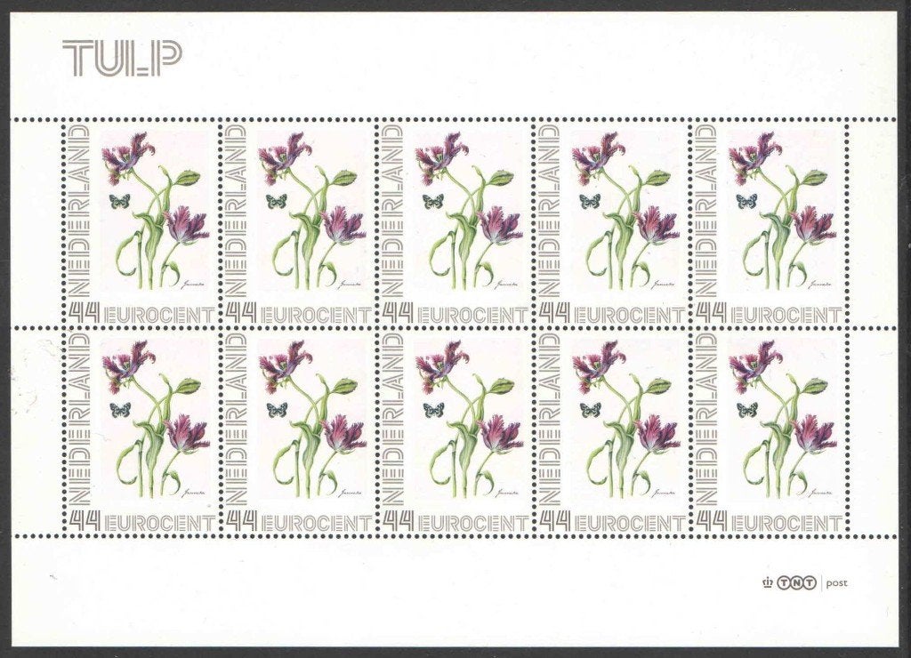 Bloemenpracht op postzegels: Tulp, Postzegels en Munten, Postzegels | Nederland, Ophalen of Verzenden, Na 1940, Postfris