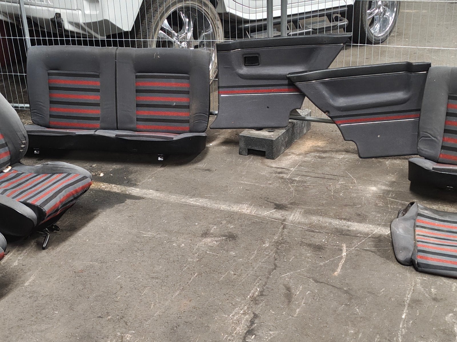 Complete Golf 2 gti 16 v interieur van 1986 mk2, Auto-onderdelen, Interieur en Bekleding, Ophalen, Gebruikt, Volkswagen