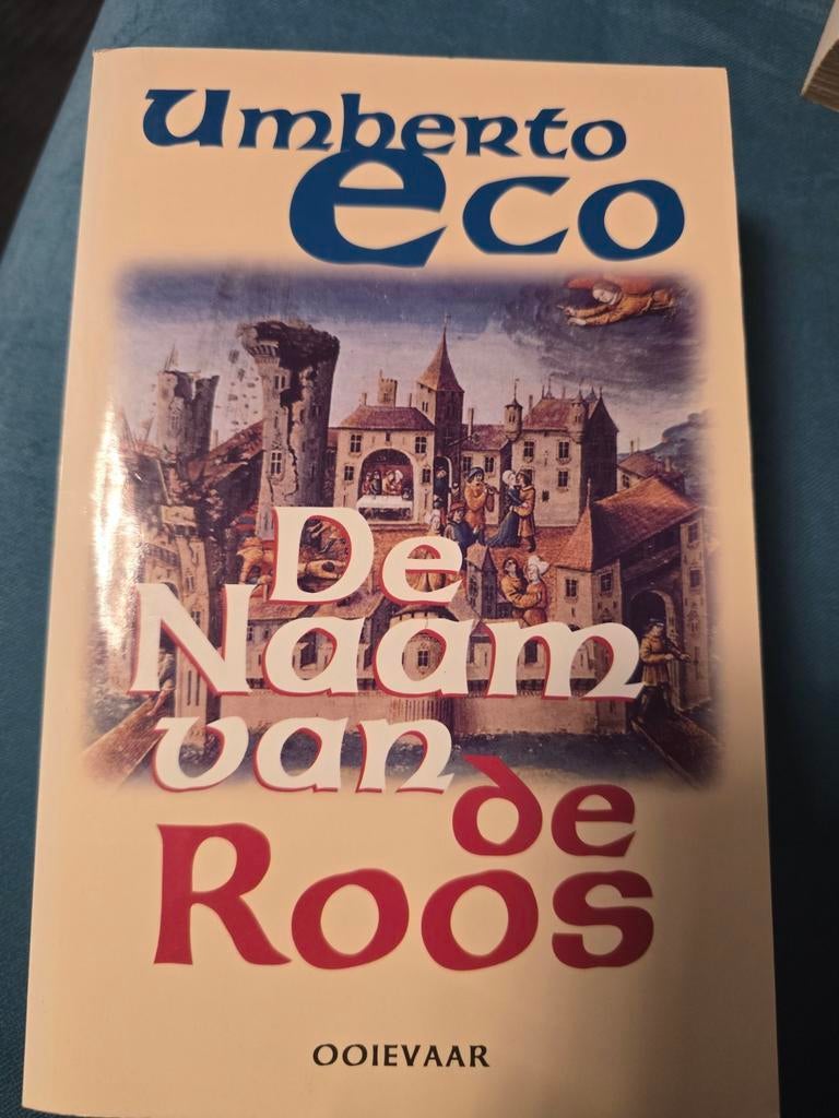 De Naam van de Roos - Umberto Eco (Oooievaar), Ophalen, Gelezen, Umberto Eco, Europa overig
