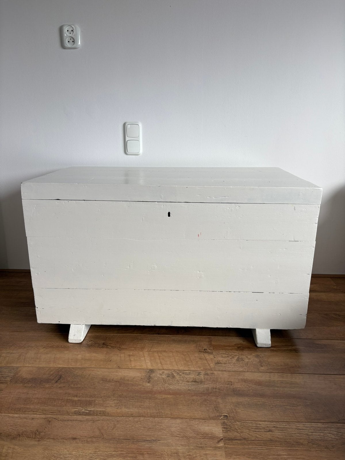Dekenkist, brocante kist, vintage kist, Huis en Inrichting, Ophalen, Zo goed als nieuw, 50 tot 100 cm, Minder dan 50 cm