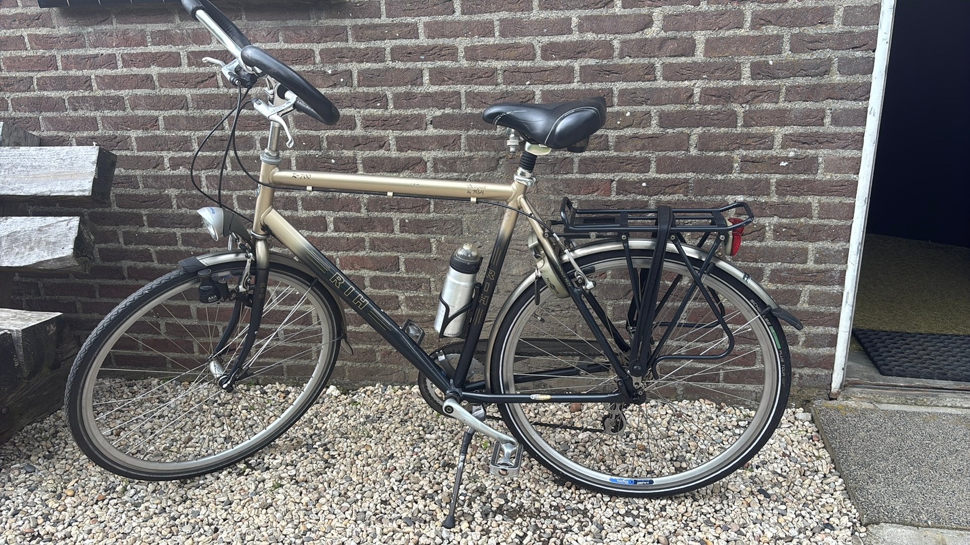 Rih heren fiets maat 60, Velgrem, Zo goed als nieuw, 57 tot 61 cm, Ophalen
