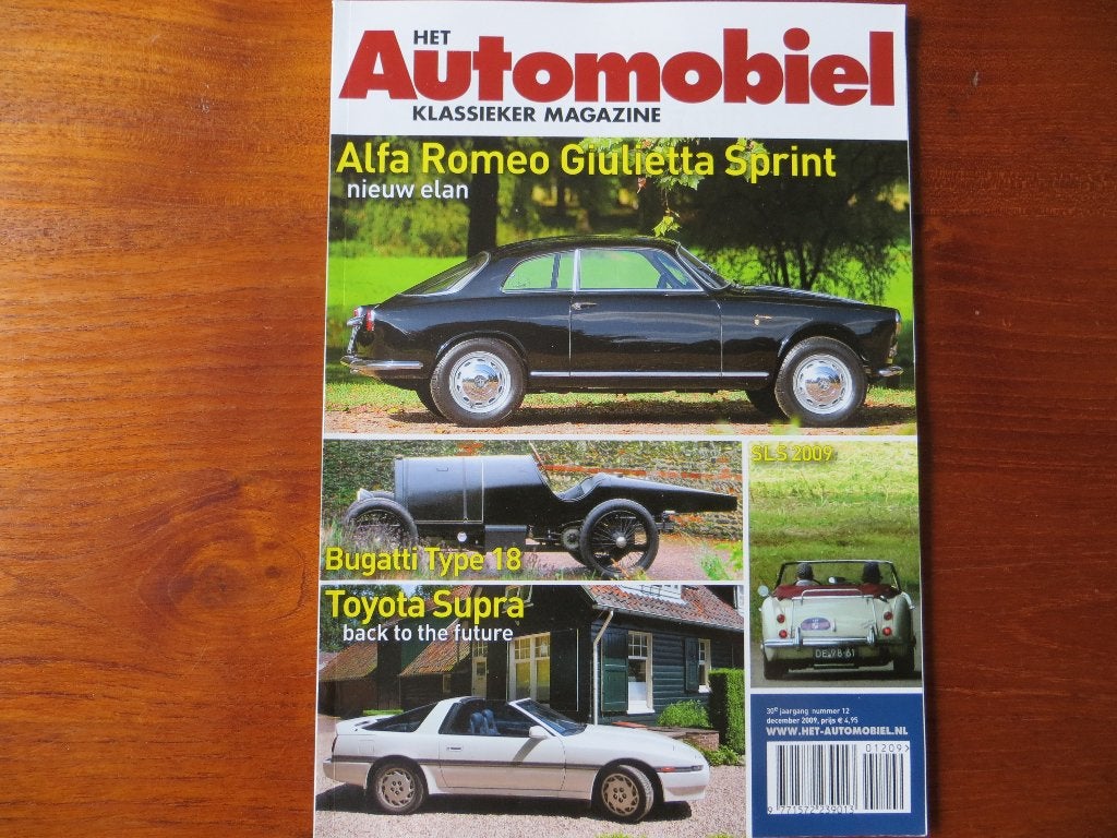 Het Automobiel 12 2009 Alfa Giulietta, Toyota Supra, Bugatti, Ophalen of Verzenden, Nieuw, Alfa Romeo