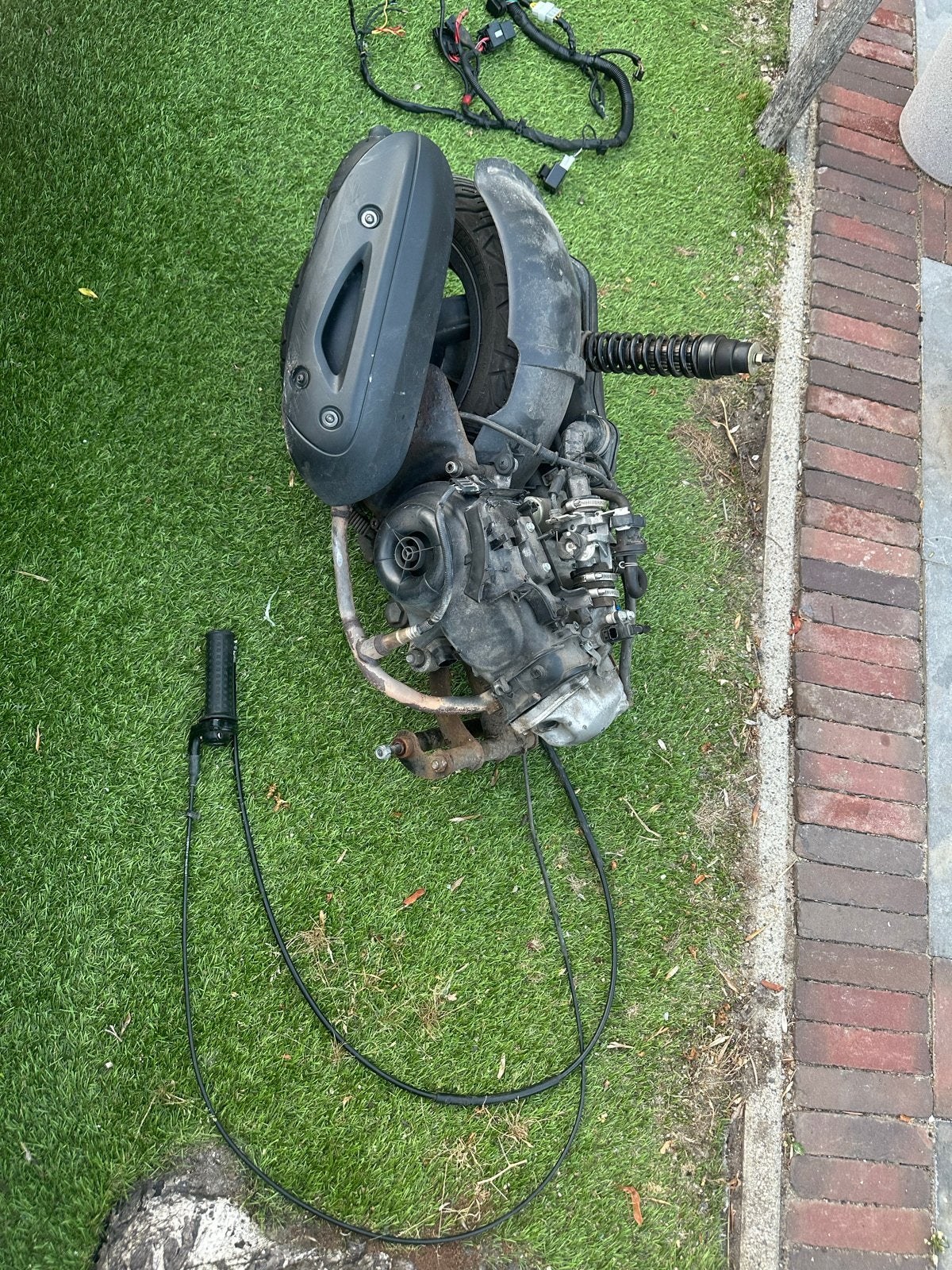 Piaggio iGET blok 2020 met Malossi vario kit (60-70 km/u), Ophalen, Gebruikt, Blok, Piaggio