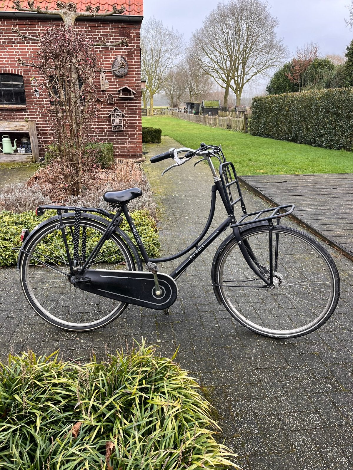 Omafiets Batavus Old dutch, Ophalen, Gebruikt, Handrem