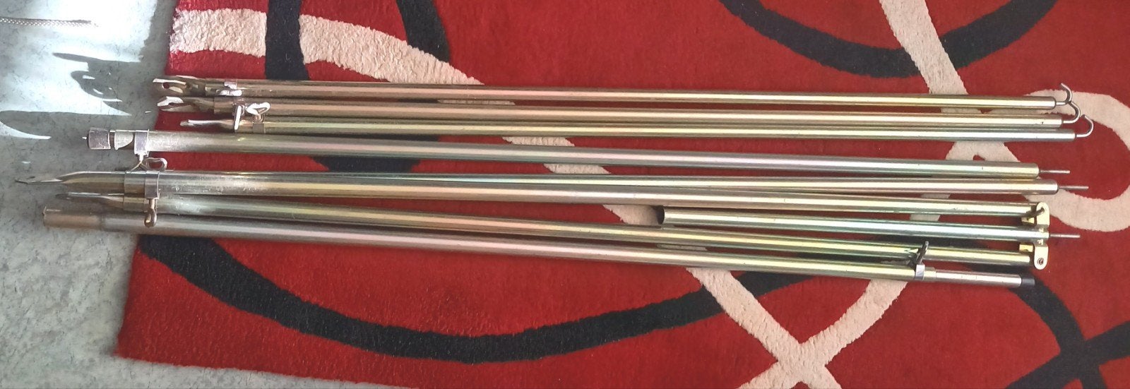 Van der Horn luifel met stokken., Ophalen of Verzenden