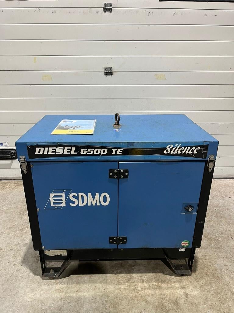 Sdmo / Kohler 6500TE generator/aggregaat, Ophalen, Gebruikt, Dieselolie, Geluidgedempt