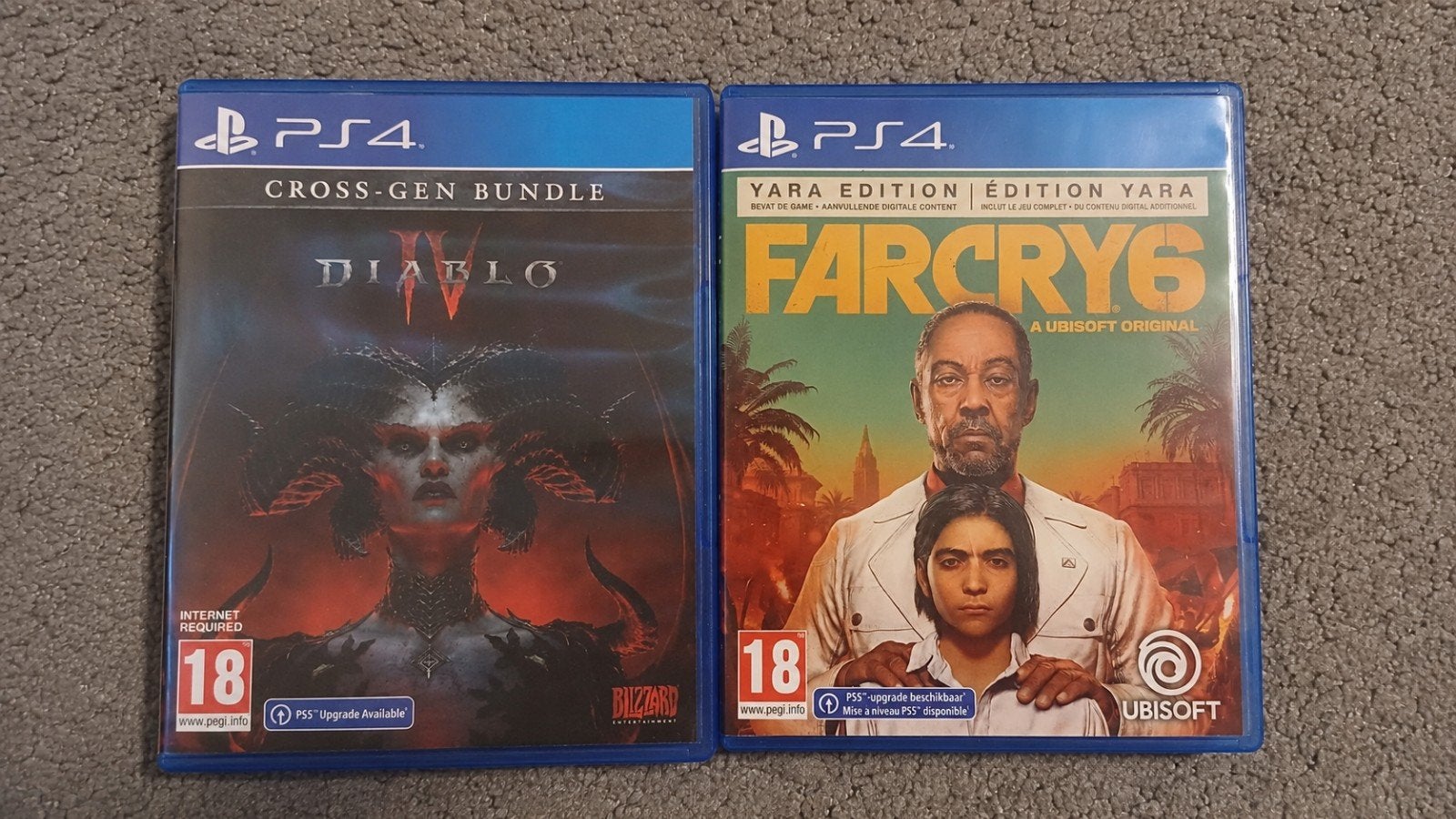 FarCry6 PS4/PS5 Yara Edition+Diablo IV PS4/Ps5, Vanaf 18 jaar, Shooter, 1 speler, Ophalen of Verzenden