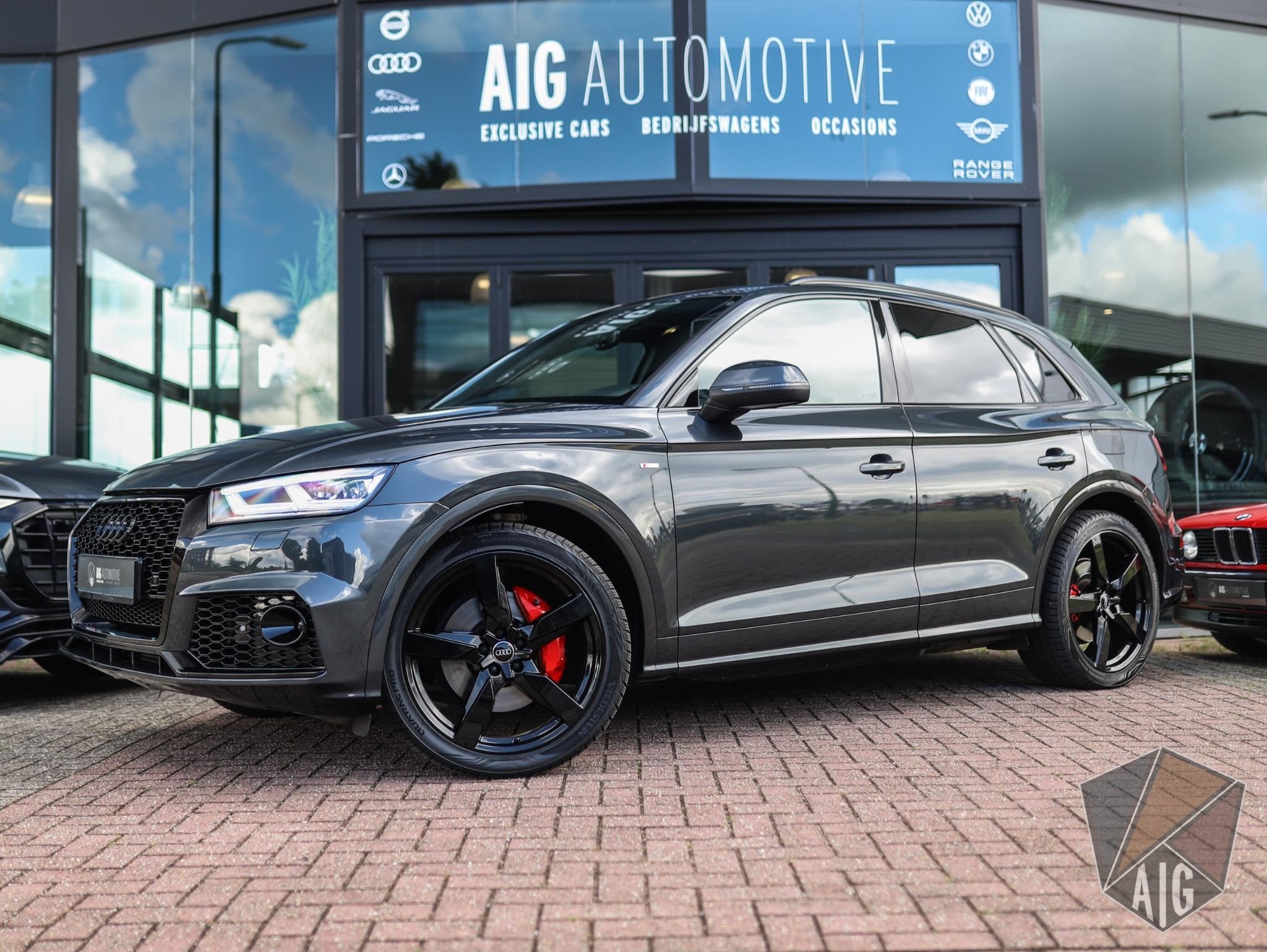 Audi Q5 55 TFSI e quattro Competition | S-Line | Luchtvering, Auto's, Audi, Automaat, 4 cilinders, Bedrijf, Vierwielaandrijving