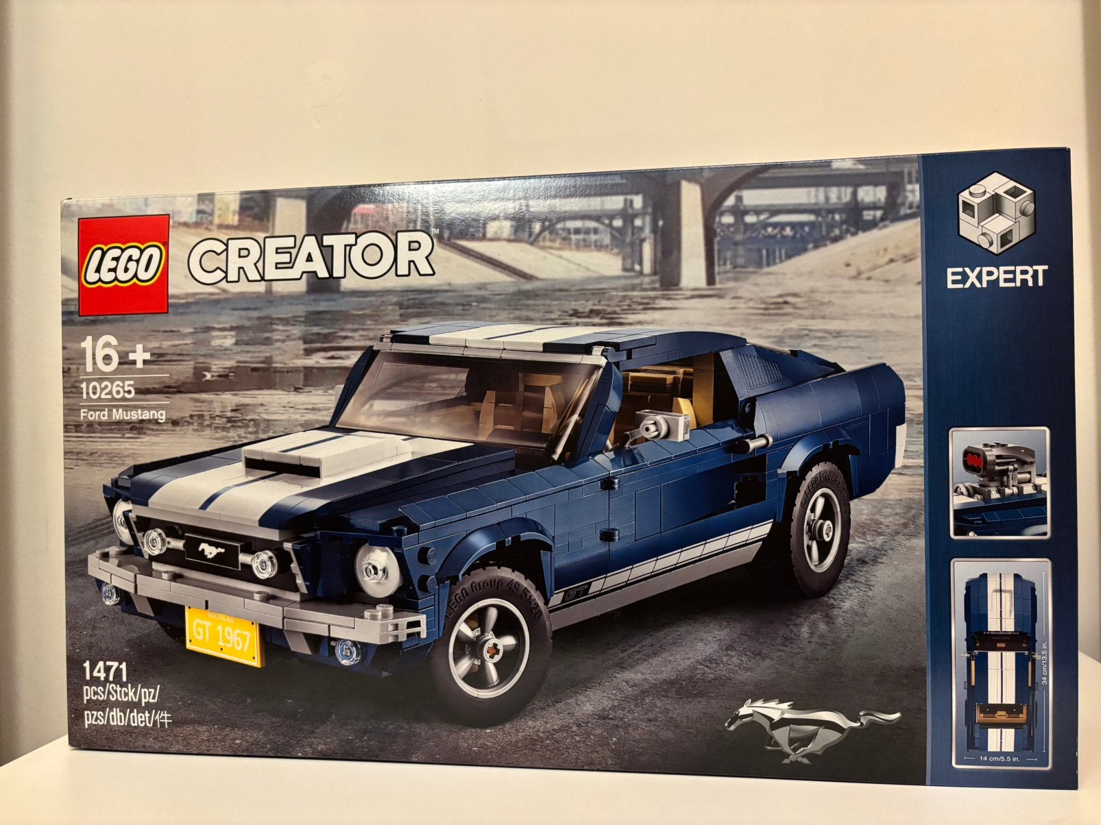 LEGO CREATOR EXPERT 10265 Ford Mustang Nieuw, Lego, Nieuw, Ophalen of Verzenden, Ongeopend/sealed