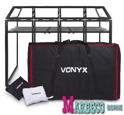 DJ Booth Systeem, Opvouwbare DJ stand, groot DB5, Overige merken, Vonyx, Dj-set, Nieuw