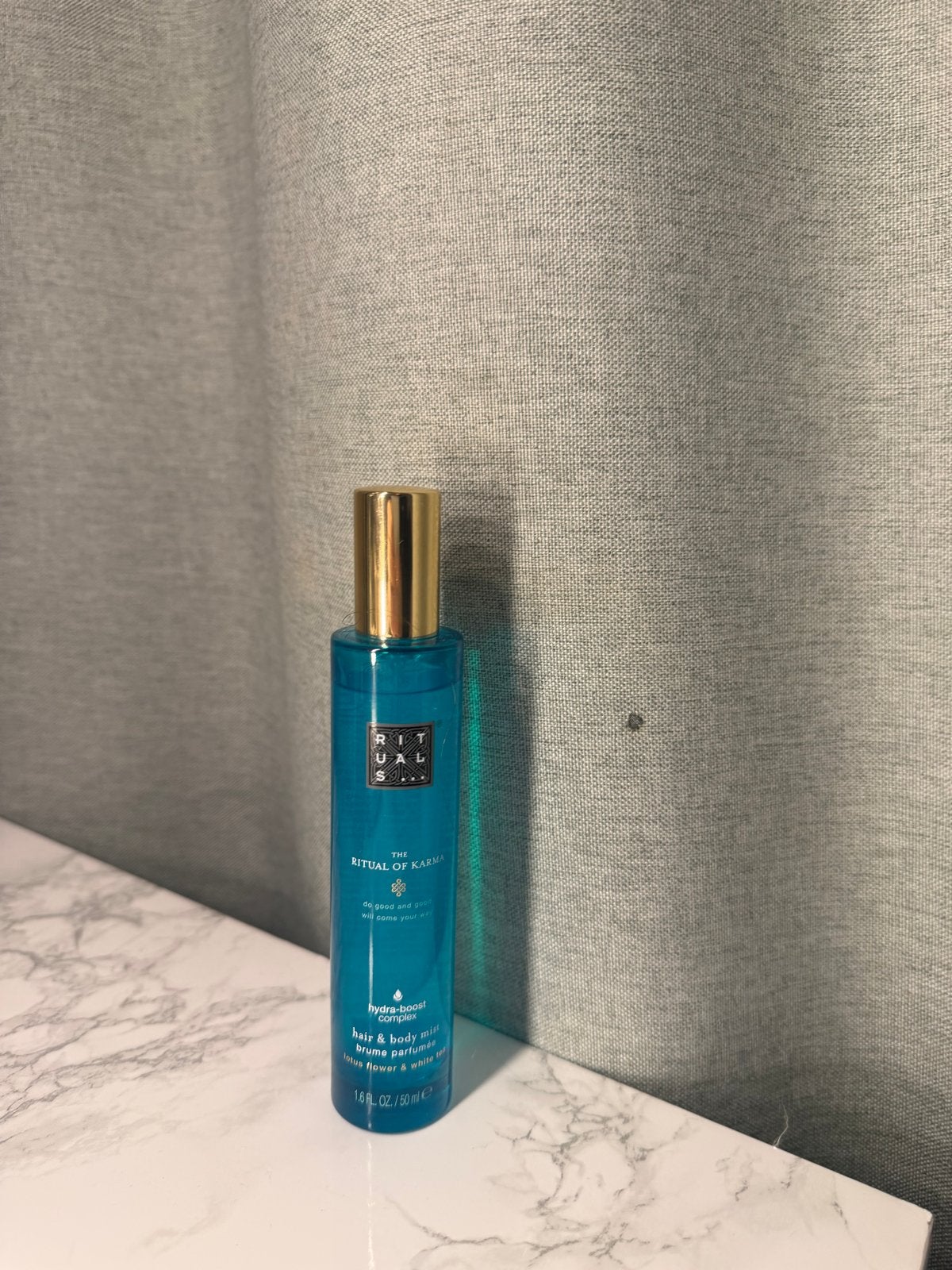Rituals The Ritual of Karma Hair & Body Mist 50ml, Ophalen of Verzenden, Zo goed als nieuw, Overige typen