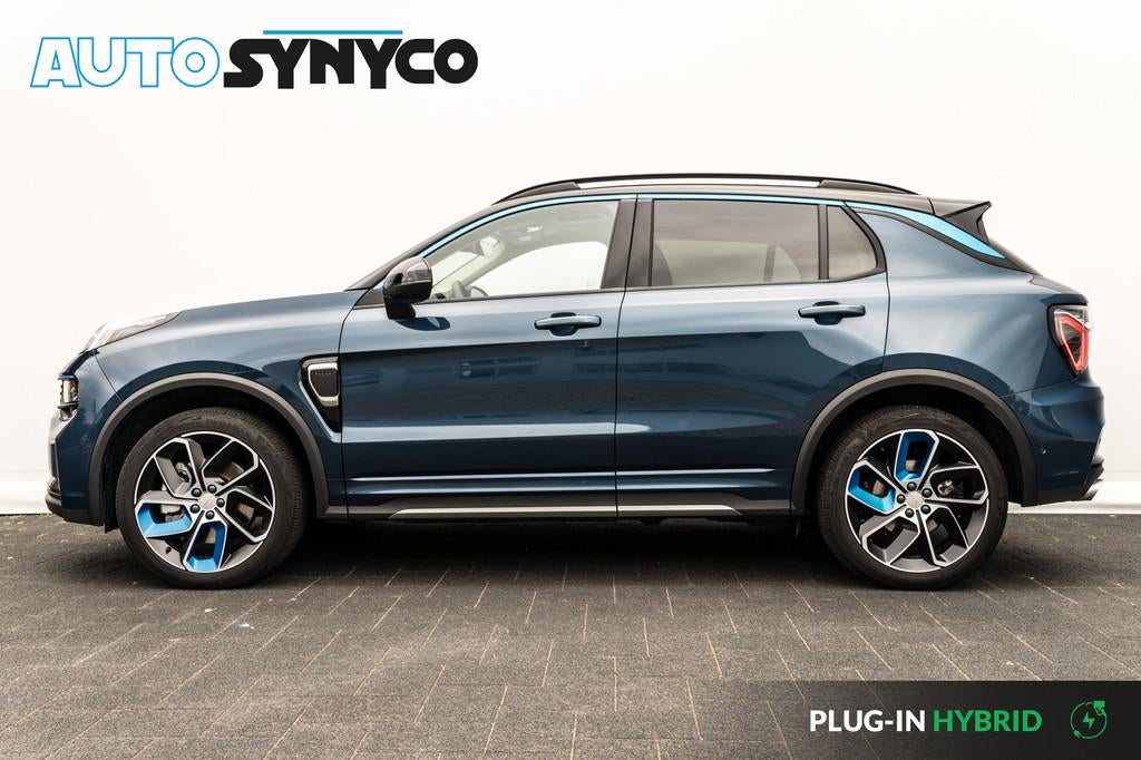 Lynk & Co 01 1.5 Plug-in Hybrid 262 Pk I Zwarte hemel I Pano, Auto's, Lynk & Co, 12 maanden, Stof, Blauw, 120 €/maand