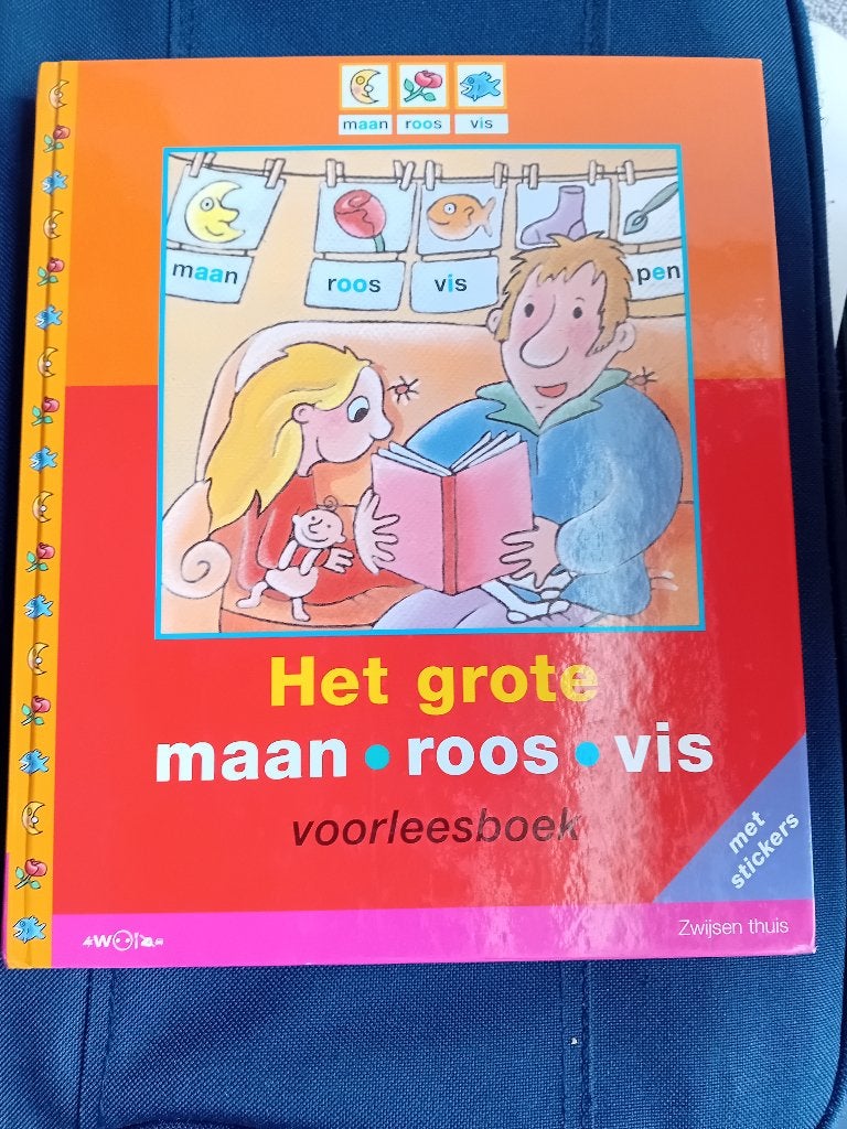 Het grote maan roos vis voorleesboek van Zwijsen thuis, Boeken, Ophalen, Gelezen, Fictie algemeen