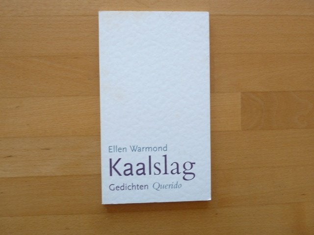 Kaalslag Ellen Warmond, Boeken, Gedichten en Poëzie, Ophalen of Verzenden, Zo goed als nieuw, Eén auteur