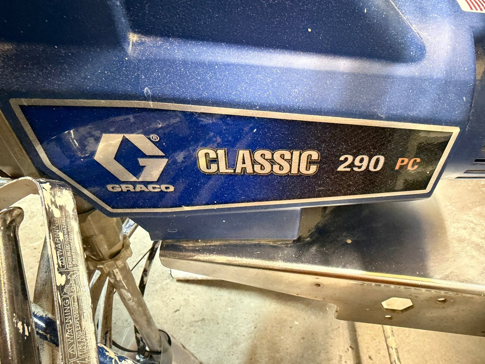 Graco 290 classic Verfspuit pomp te huur, Ophalen, Gebruikt, Verfspuit of Verfpomp