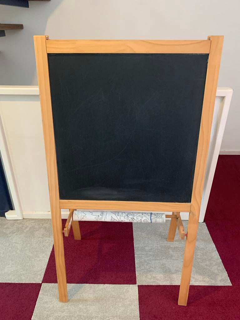 IKEA Schoolbord voor Kinderen – Whiteboard & Krijtbord, Ophalen of Verzenden, Gebruikt, Whiteboard