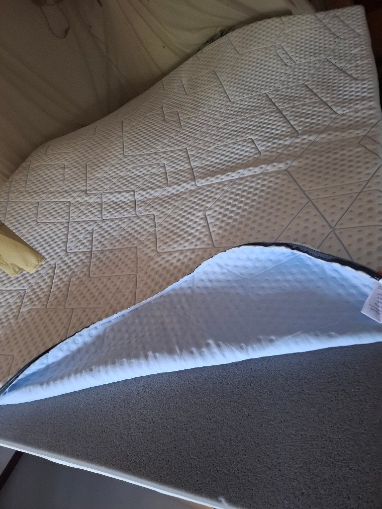 Emma topmatras 8cm dik, Huis en Inrichting, Slaapkamer | Matrassen en Bedbodems, Ophalen, Tweepersoons, Zo goed als nieuw, 200 cm