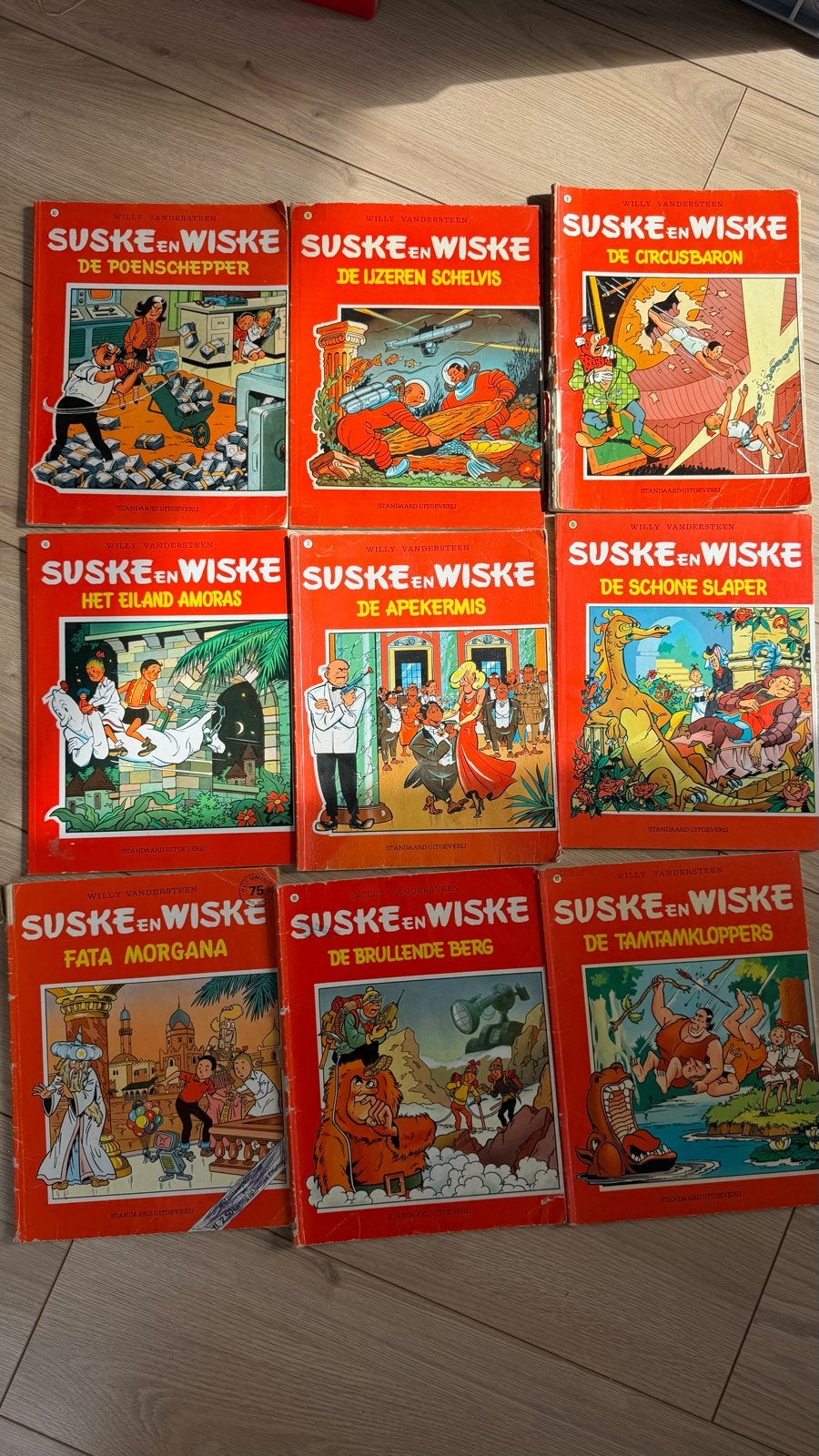 Grote collectie Suske en Wiske stripboeken, Meerdere stripboeken, Ophalen of Verzenden, Gelezen
