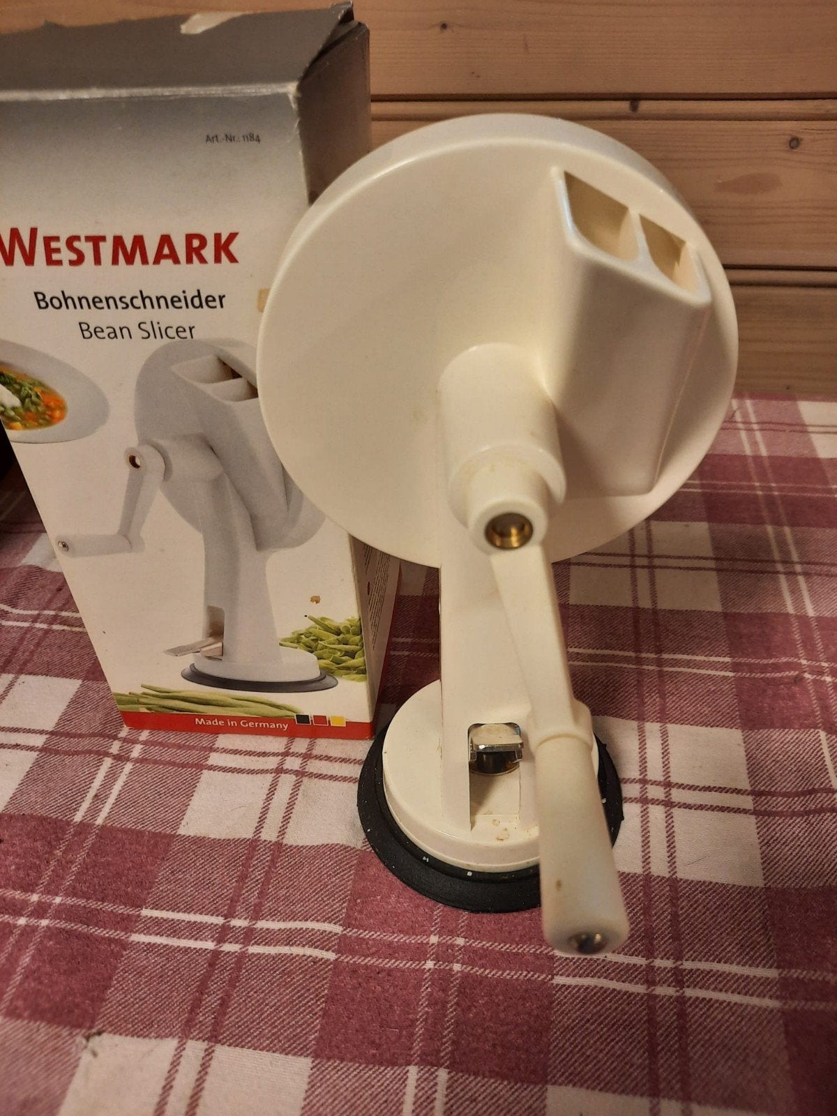 Westmark Snijbonenmolen, Ophalen, Gebruikt, Kunststof, Snijmachine