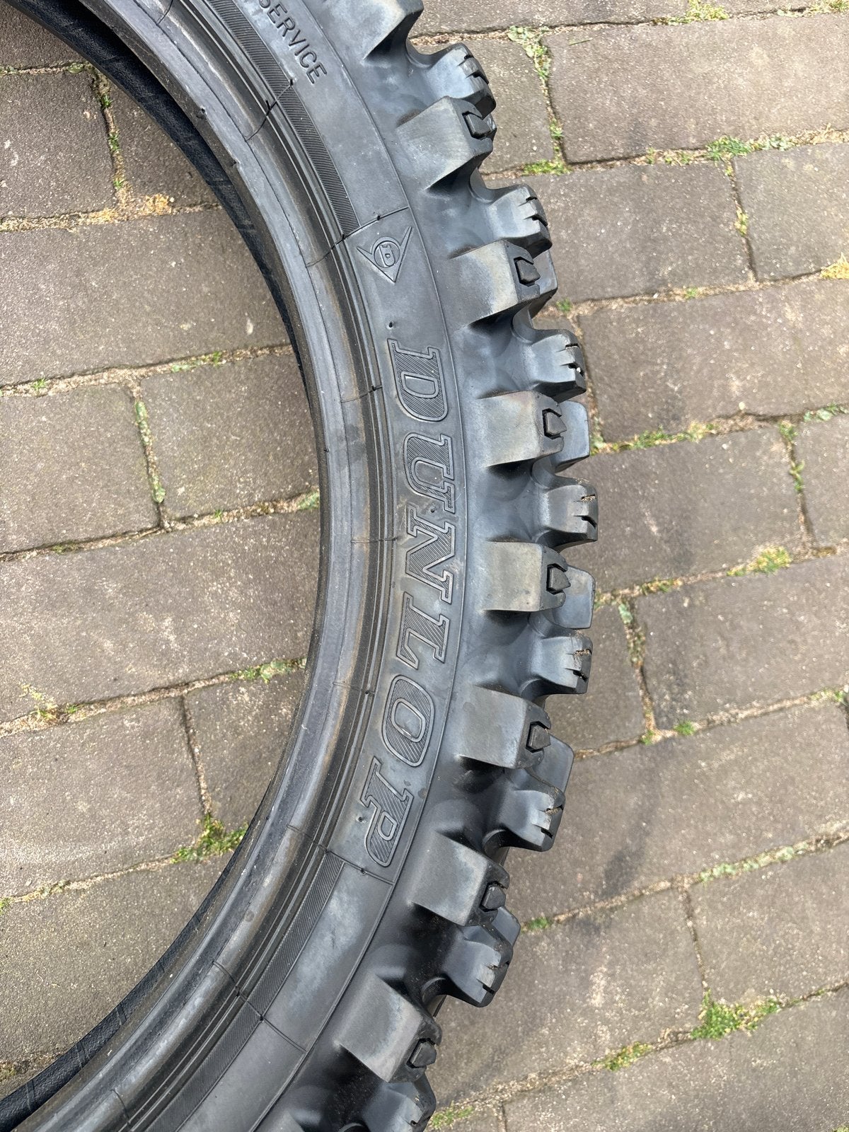 Gebruikte Dunlop Geomax MX33 motorcrossband 110/90-19, Motoren, Ophalen of Verzenden, Gebruikt