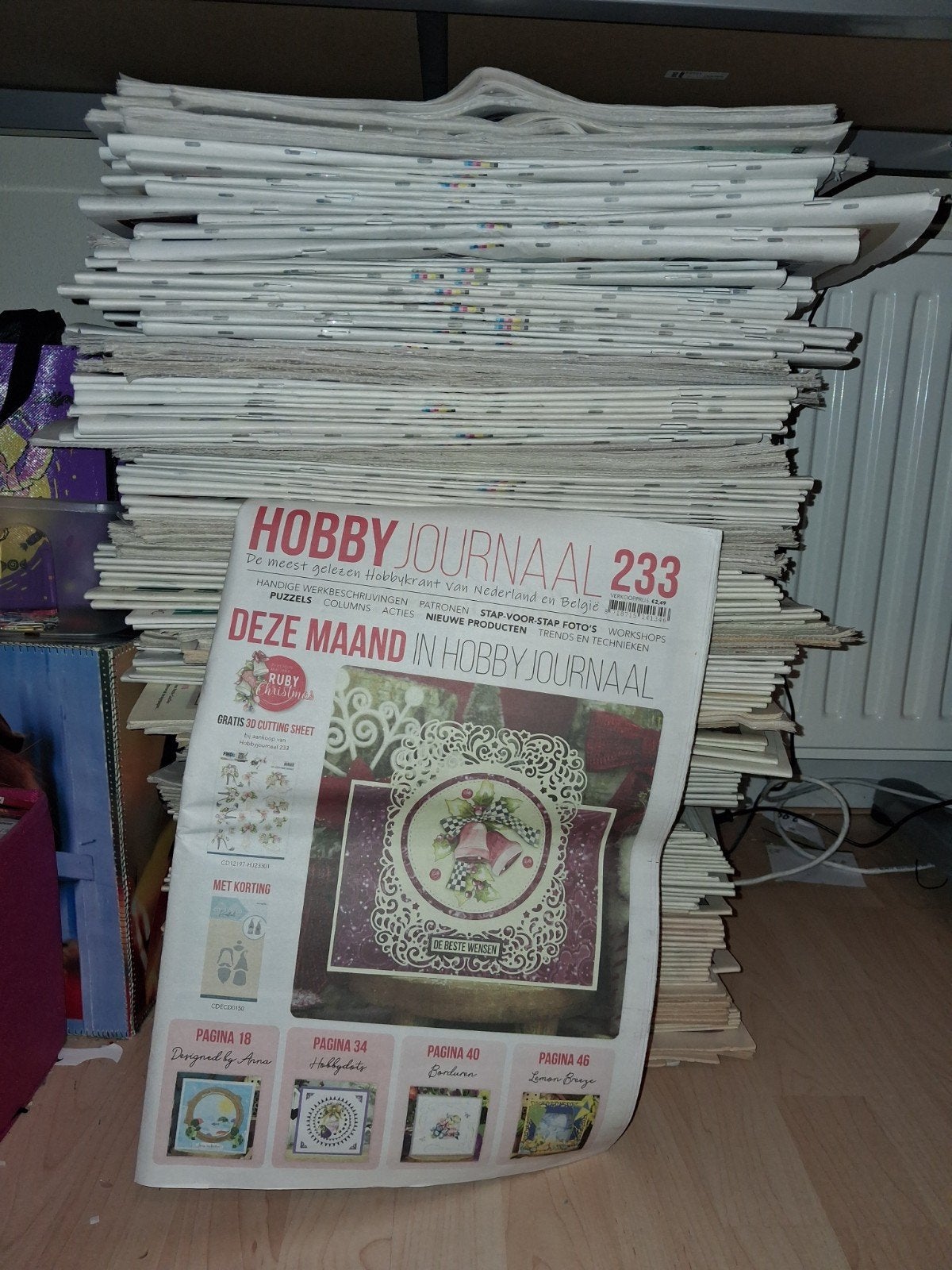 Enorme partij Hobbyjournaal (200+ stuks!) - IN ÉÉN KOOP, Hobby en Vrije tijd, Kaarten | Zelf maken, Ophalen, Gebruikt, Overige thema's