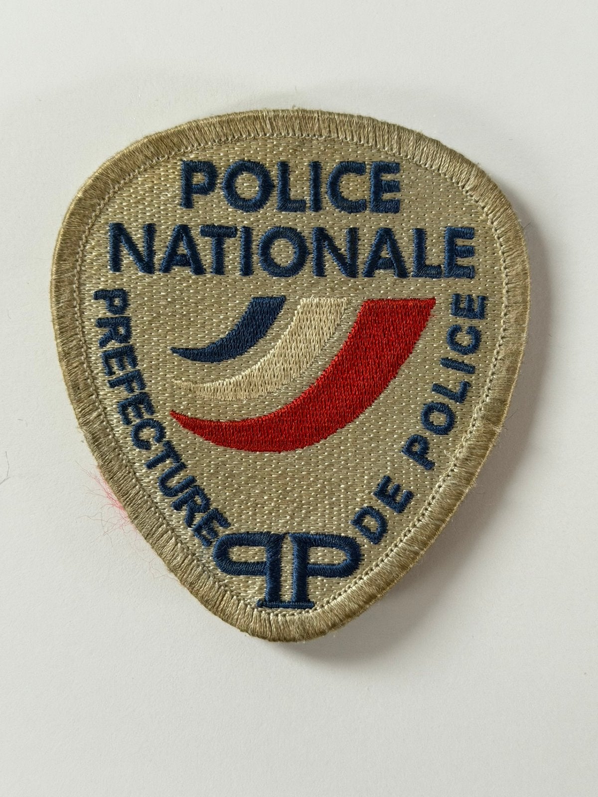 Politie patch / embleem Police National, Ophalen of Verzenden, Overige soorten, Overige gebieden, Embleem of Badge