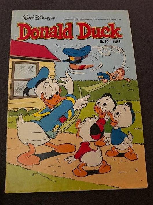 Donald Duck Weekblad Nr. 49 - 1984 - Vintage Stripboek, Eén stripboek, Ophalen of Verzenden, Zo goed als nieuw
